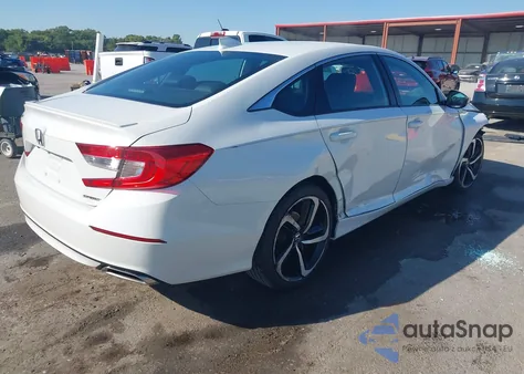2019 Honda Accord Sport from USA, damaged, VIN 1HGCV1F37KA152782